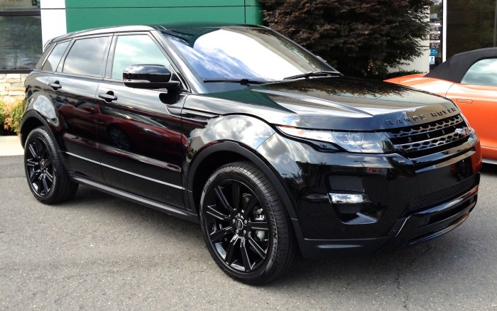 Range Rover Evoque 2014 черный