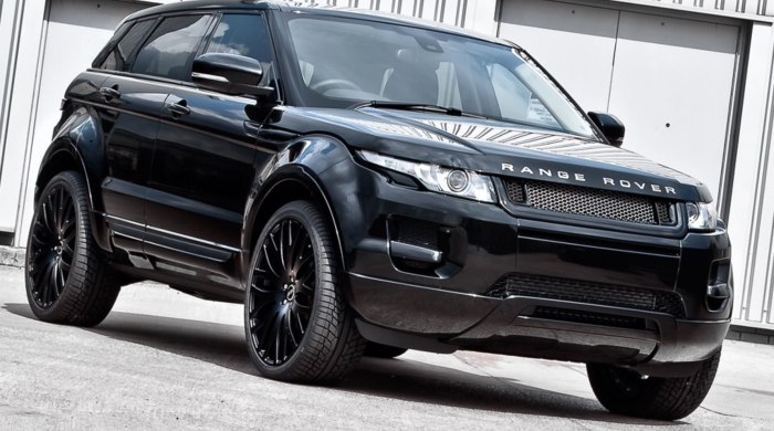 Range Rover Evoque черный