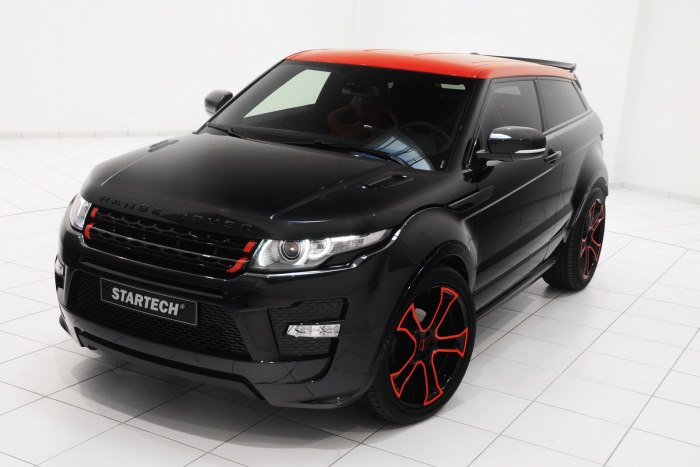 Range Rover Evoque черный