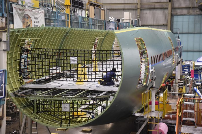 Силовой набор фюзеляжа Боинг 777