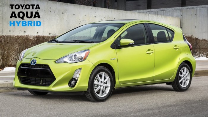 Toyota Prius c Aqua 2016