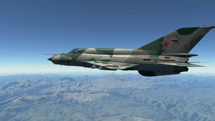 Истребитель "миг-21 бис"