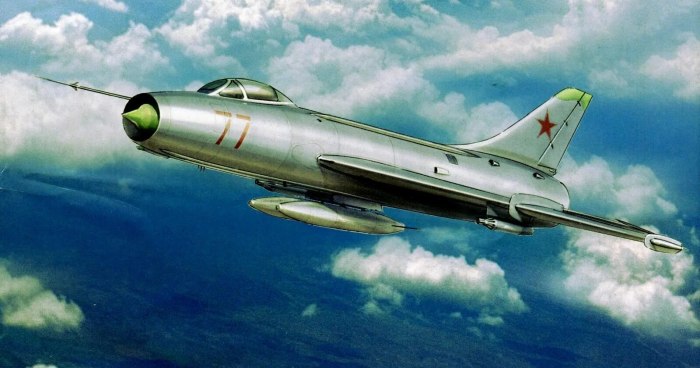 Су-7 самолет