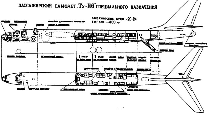 Ту 104 схема