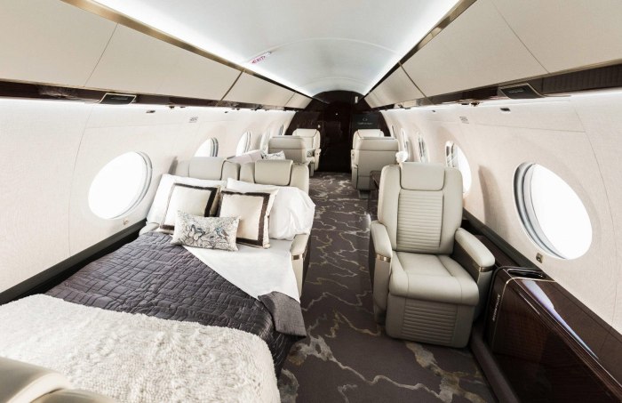 Гольфстрим g650 салон