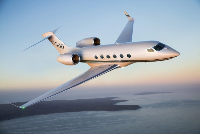 Самолет Gulfstream g500