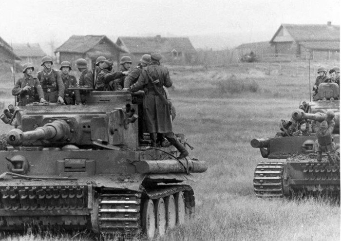 Тигр 1 505 тяжёлого танкового батальона