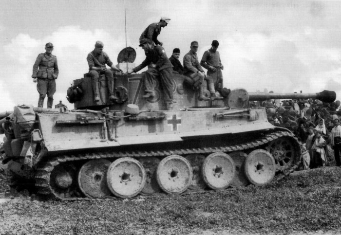 Танк тигр 1943