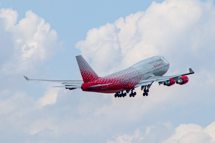 Боинг 747 авиакомпания Россия