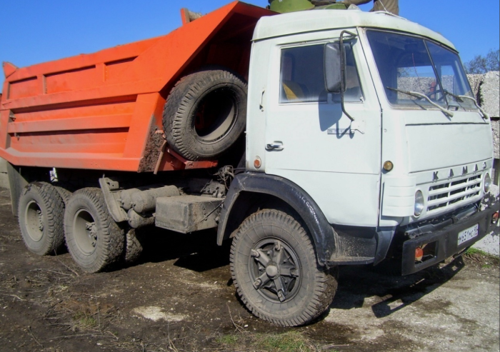 КАМАЗ 55111 белый