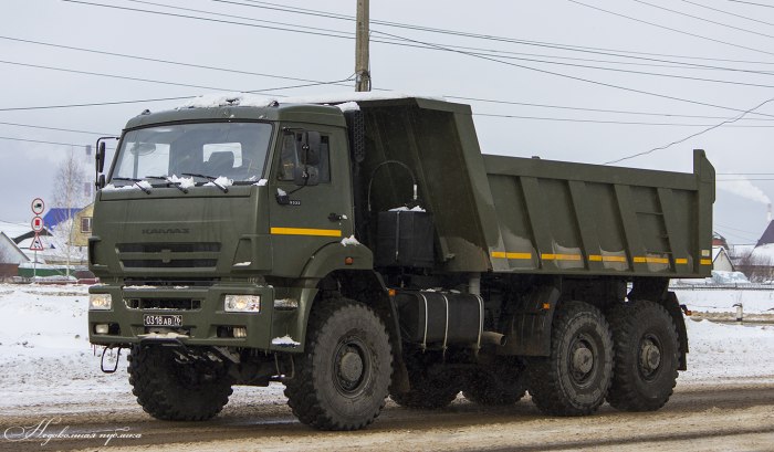 Самосвал КАМАЗ 65222 6х6