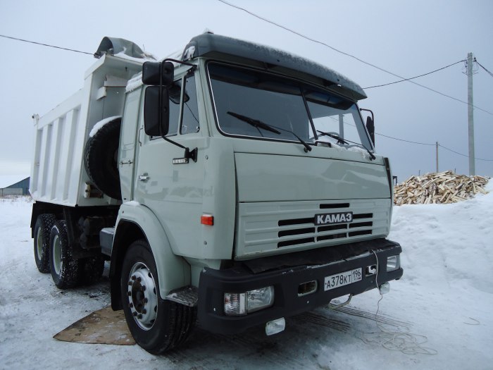 КАМАЗ 55111 белый