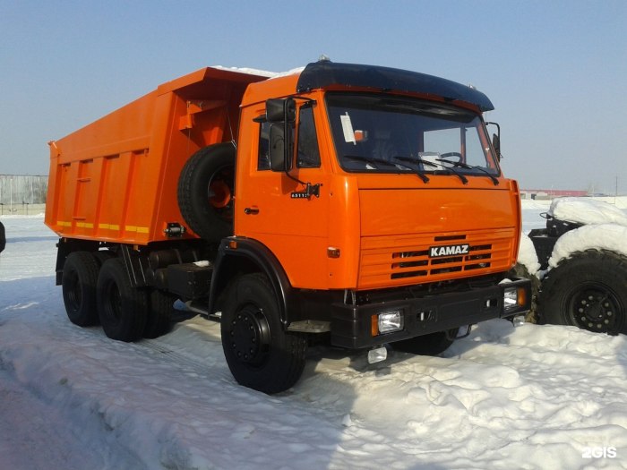 КАМАЗ 65115 самосвал зеленый