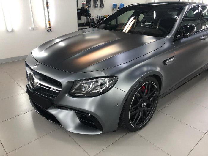 S63 AMG серый матовый