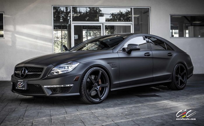 Mercedes CLS 63 AMG матовый