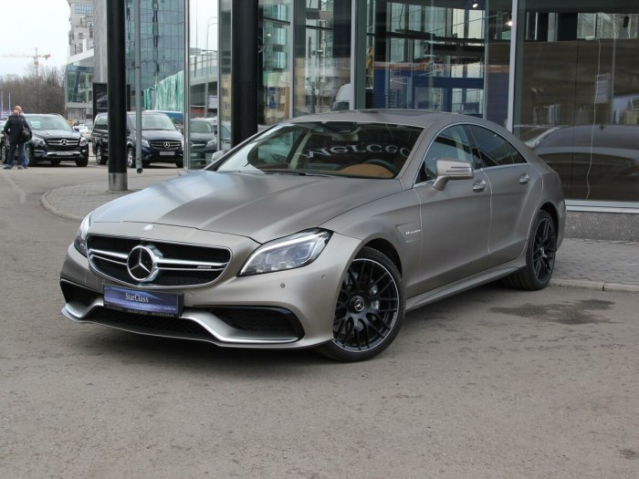 Mercedes Benz CLS 2015 серый