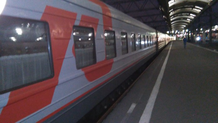 Поезд 233а Санкт-Петербург Москва