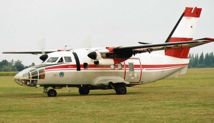 Двухмоторный самолет л-410