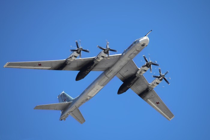 Бомбардировщик России ту 95