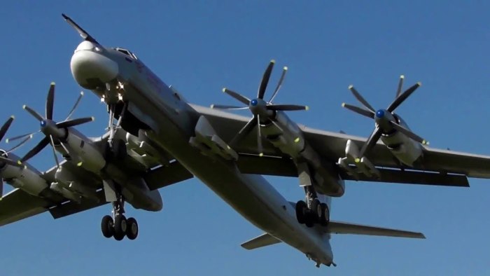 Бомбардировщик медведь стратегический ту-95