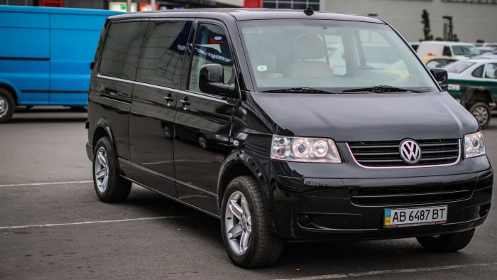 Volkswagen Transporter t5 черный