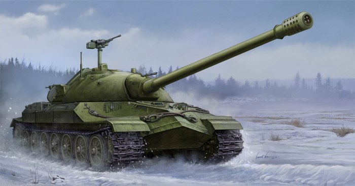 Советский танк ИС 7