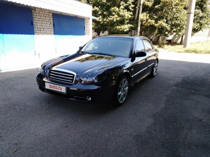 Hyundai Sonata 2008 Black