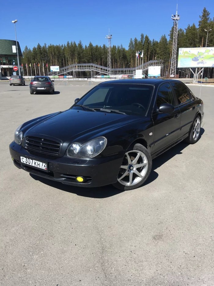 Хендай Соната 2007 черная