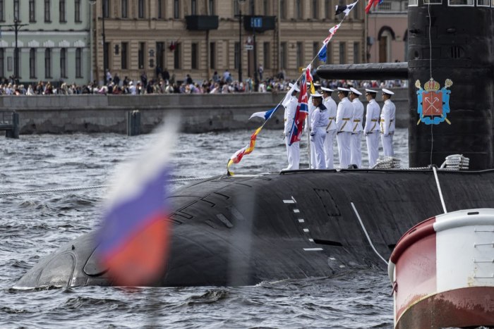 Парад ВМФ В Северодвинске 2022
