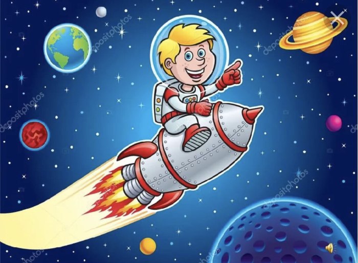Космонавтика для детей