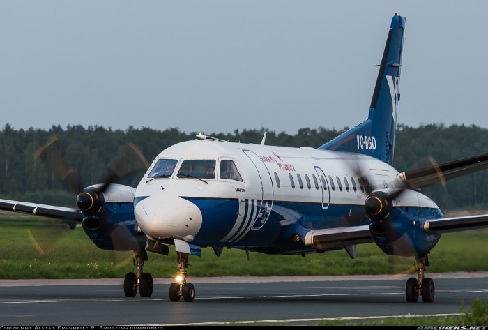 Saab 340 самолет