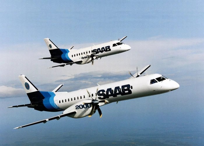 Saab 340 самолет