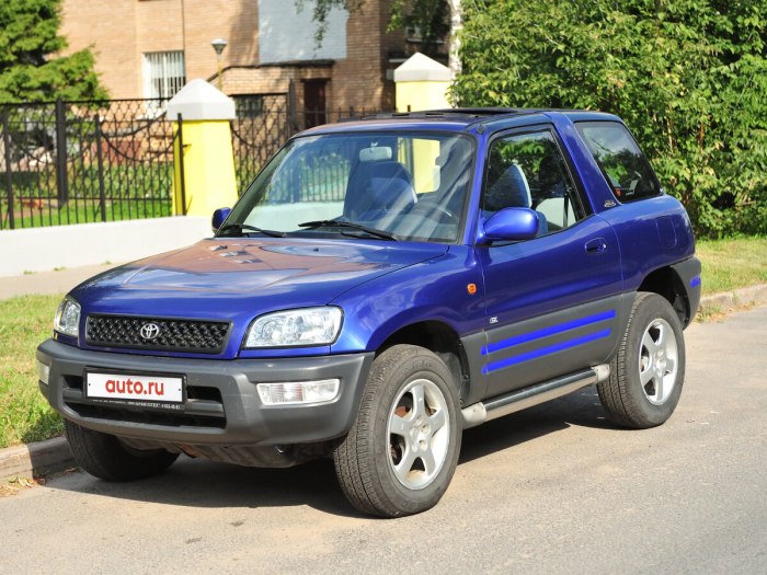 Toyota rav4 1999 3 дверный
