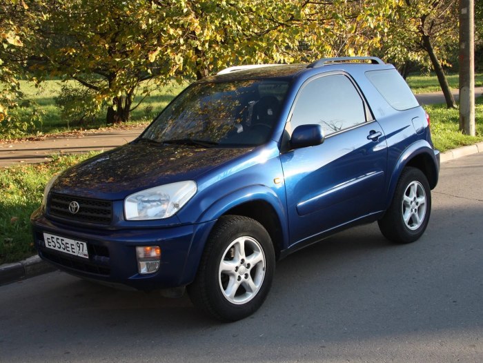 Toyota rav4 трёхдверная