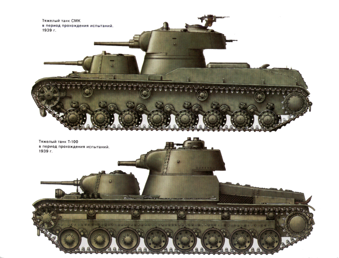 Танк СМК И Т 100
