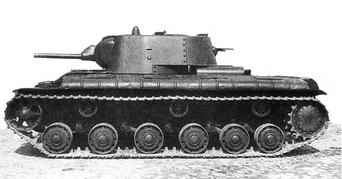 Танк кв-1 с пушкой л-11