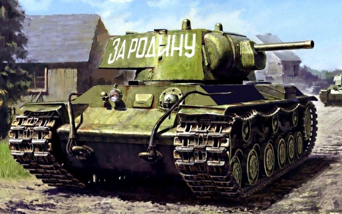 Танки 2 мировой войны СССР кв1
