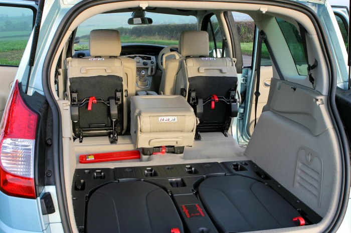 Renault Grand Scenic 4 багажник