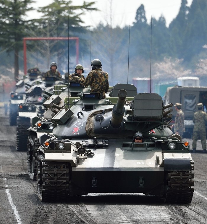 Японский танк Type 74