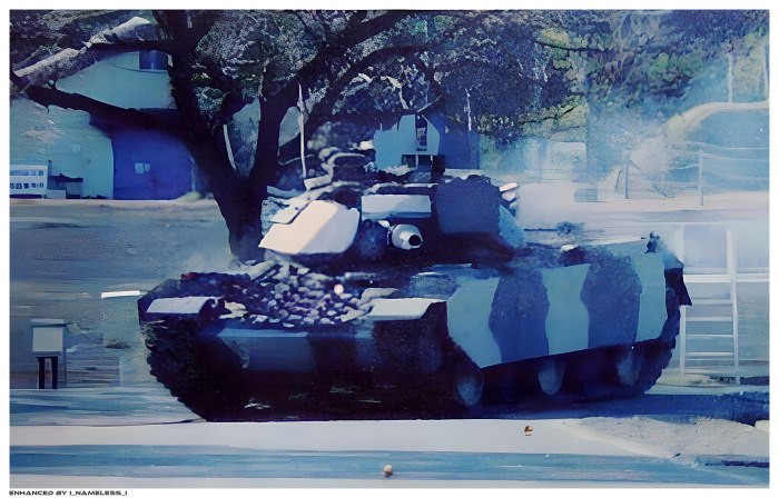 Type 74g Kai с экранами