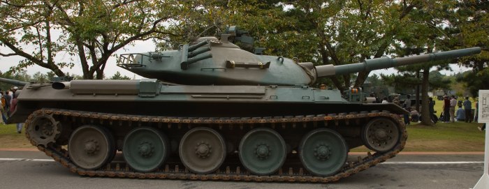 Японский танк Type 74