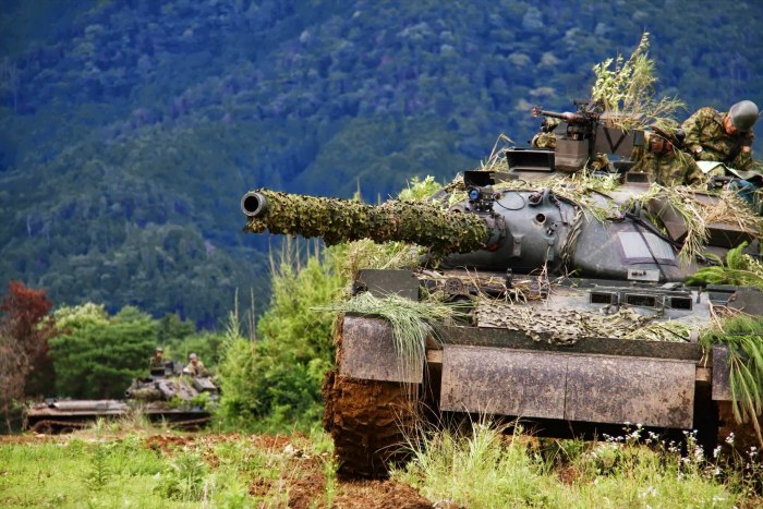 Японский танк Type 74