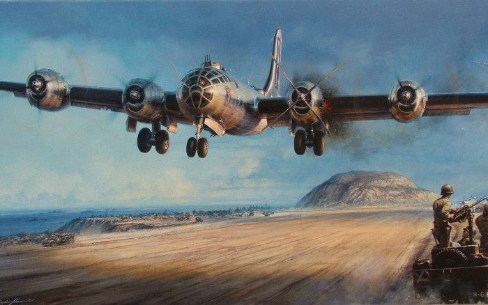 B29 бомбардировщик аниме