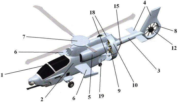 Рулевой винт вертолета ми-8