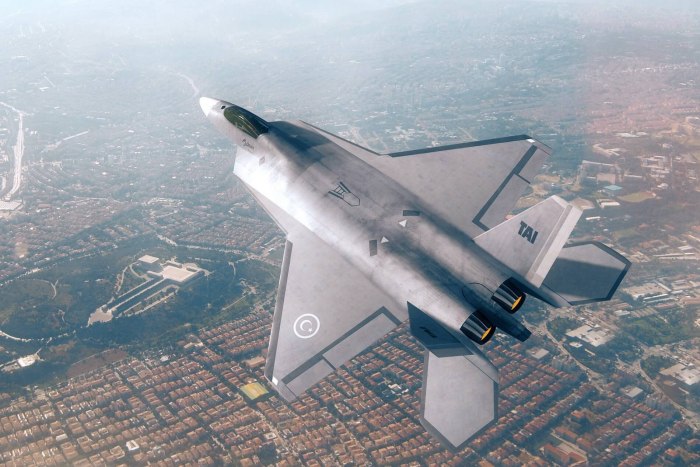 Истребитель Turkish Fighter x (TF-X)
