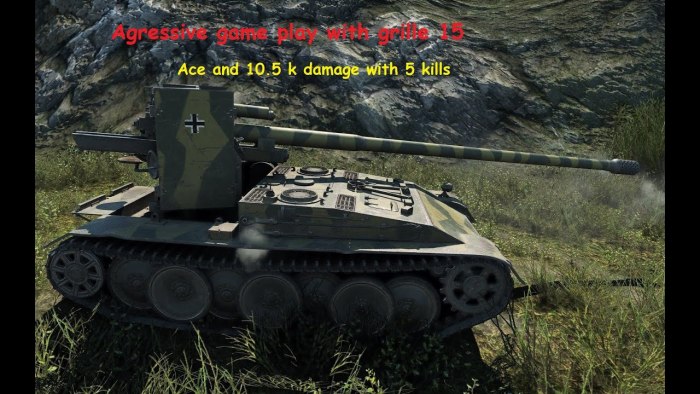 World of Tanks гриль 15
