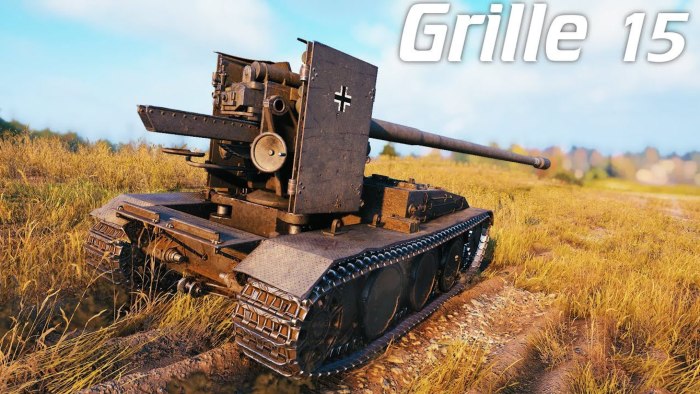 World of Tanks гриль 15