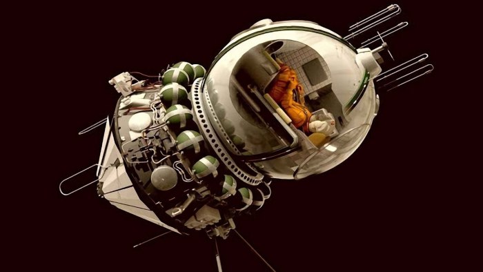Восход-1 космический корабль Гагарин