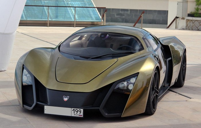 Суперкар Marussia b2