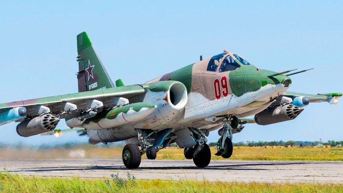 Грач самолет Су 25